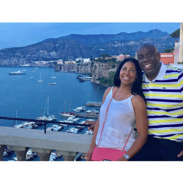 Magic And Cookie Johnson's Most Romantic Getaways